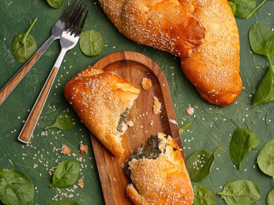 BEZGLUTENOWA Przekąska ze Szpinakiem 110 g